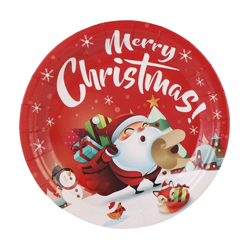 Holiday Paper Plates